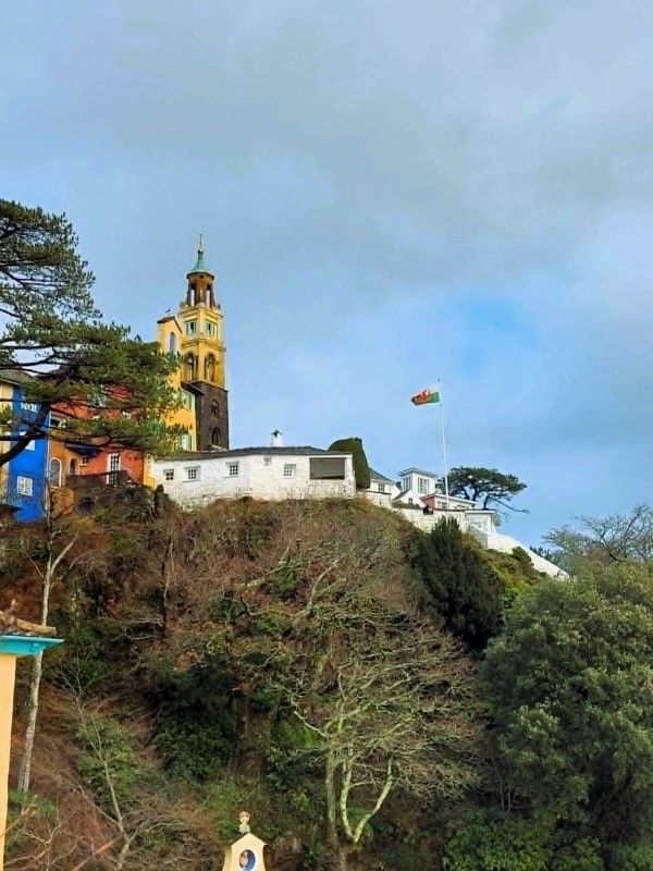 portmeirion hill view