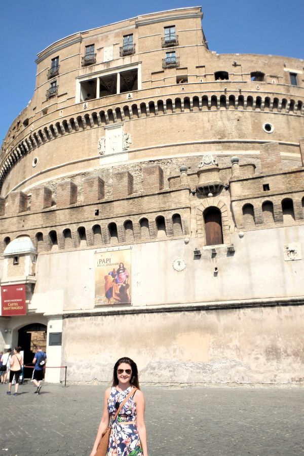 lady rome museum outside