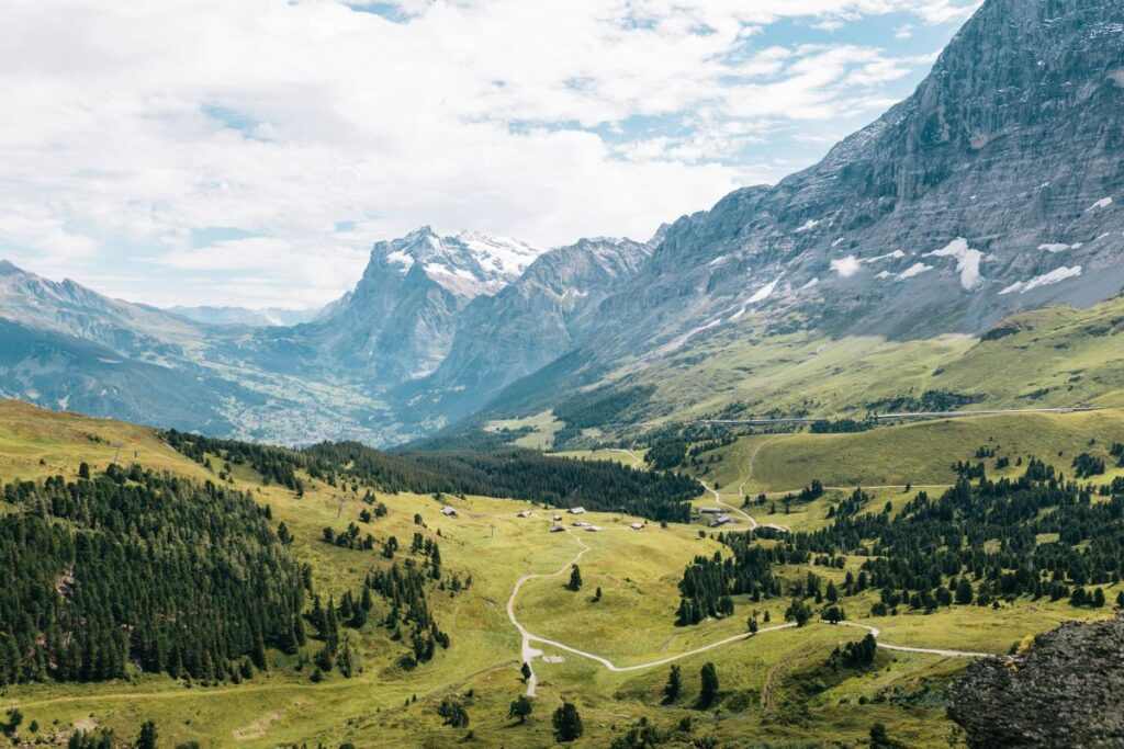 swiss alps summer
