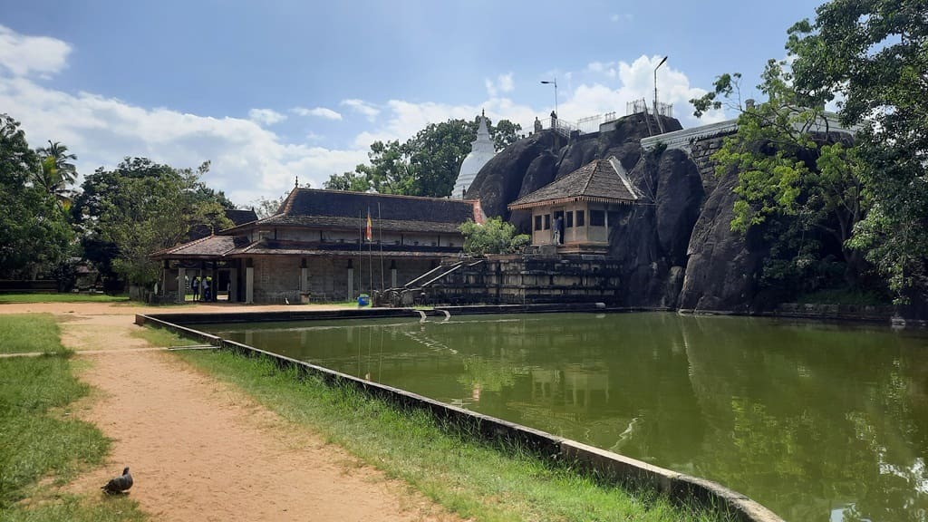 Temple in Anuradhapura sri lanka
