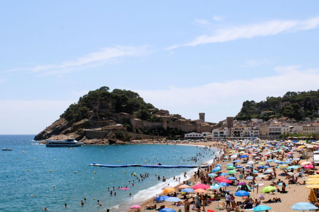 main beach tossa de mar