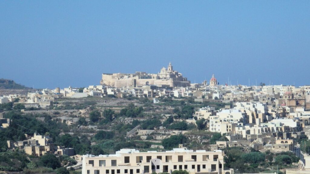 mdina from afar