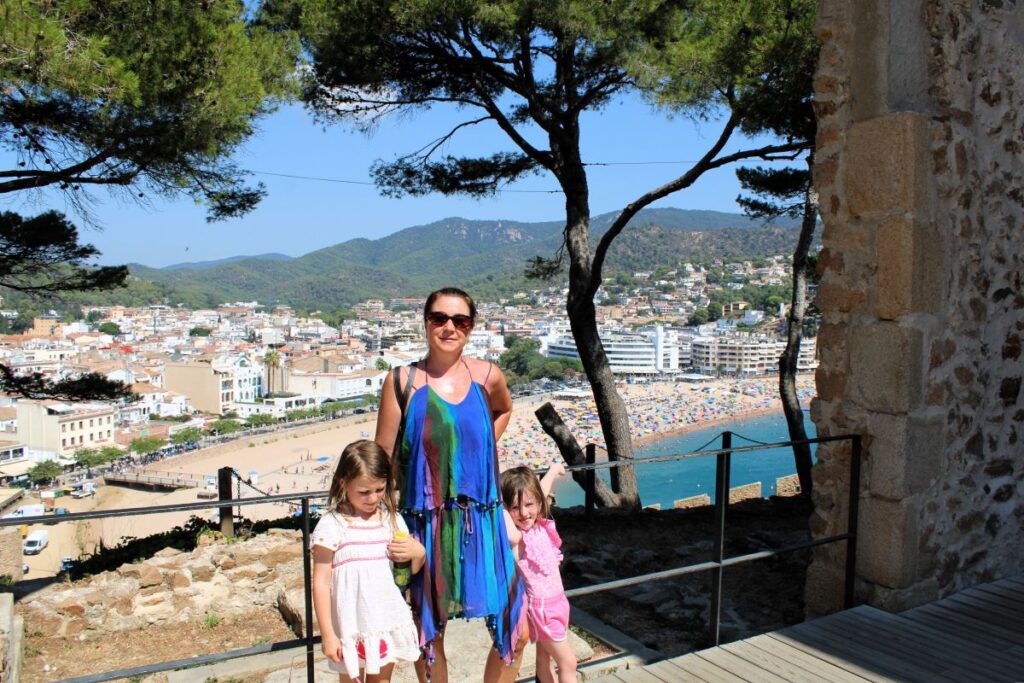 faily tossa de mar castle viewpoint