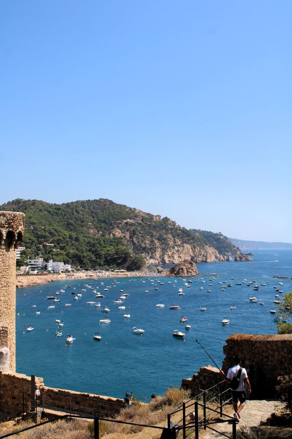 view castle tossa de mar
