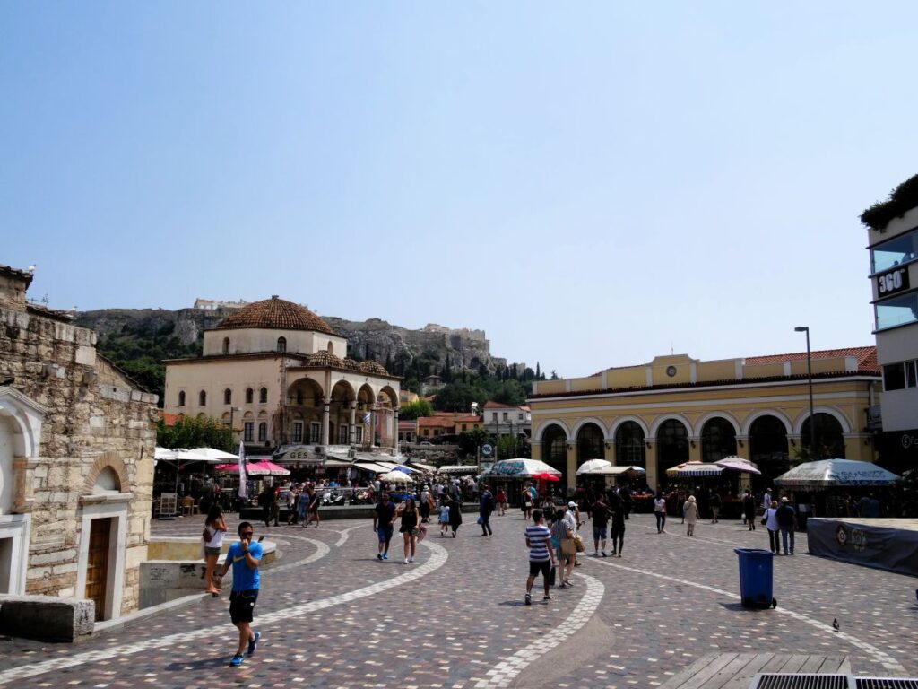 area athens shopping